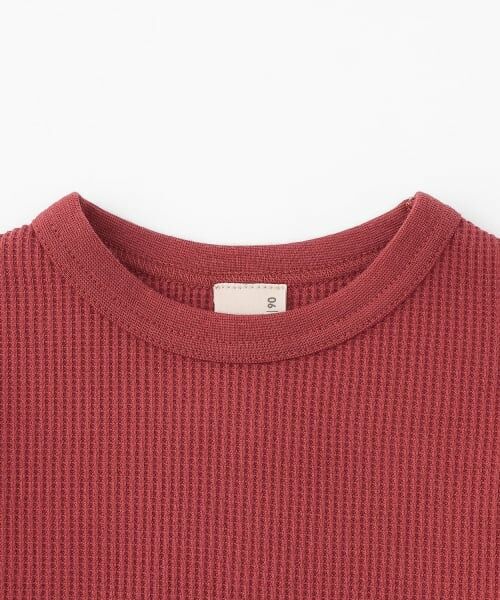 petit main / プティマイン Tシャツ | 【GOODPRICE】ワッフル長袖Tシャツ | 詳細8