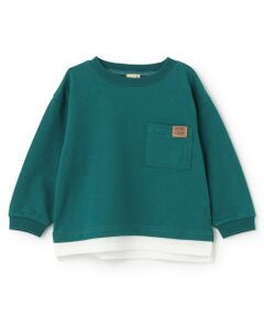 petit main / プティマイン Tシャツ | 【GOODPRICE/食品防汚】裾レイヤード長袖T