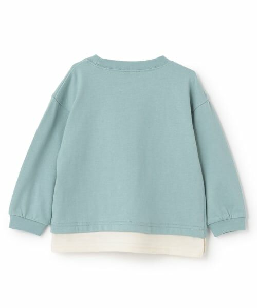 petit main / プティマイン Tシャツ | 【GOODPRICE/食品防汚】裾レイヤード長袖T | 詳細10
