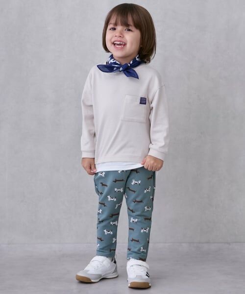 petit main / プティマイン Tシャツ | 【GOODPRICE/食品防汚】裾レイヤード長袖T | 詳細2