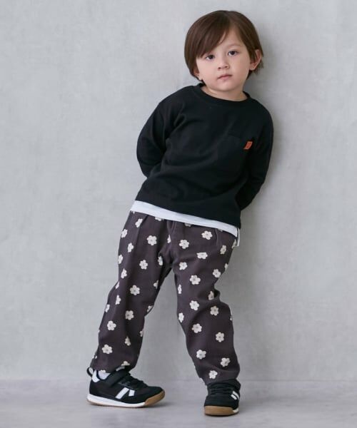 petit main / プティマイン Tシャツ | 【GOODPRICE/食品防汚】裾レイヤード長袖T | 詳細6