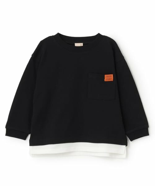 petit main / プティマイン Tシャツ | 【GOODPRICE/食品防汚】裾レイヤード長袖T | 詳細8