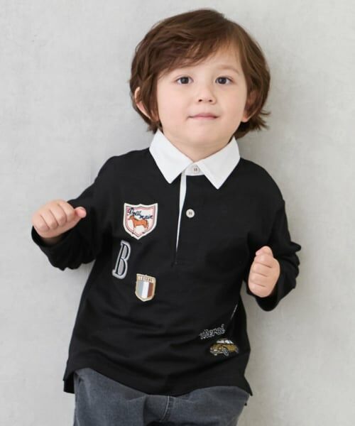 petit main / プティマイン Tシャツ | ワッペンラガーシャツTシャツ | 詳細1