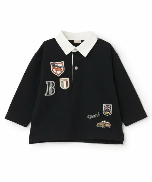 petit main / プティマイン Tシャツ | ワッペンラガーシャツTシャツ | 詳細4