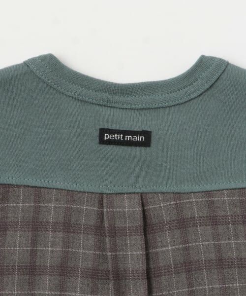 petit main / プティマイン Tシャツ | 働く車刺しゅう長袖Tシャツ | 詳細13