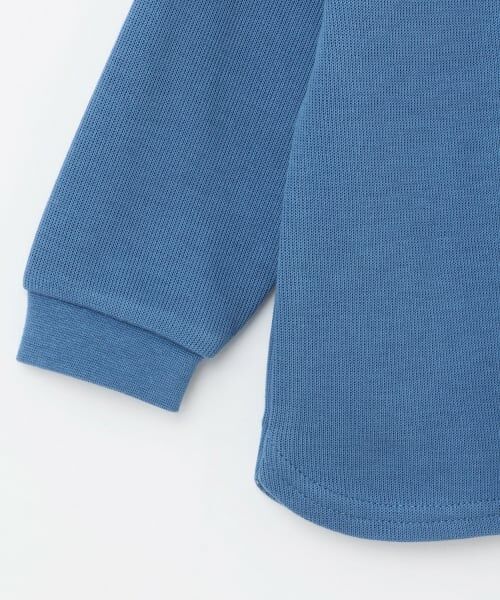 petit main / プティマイン Tシャツ | 働く車アップリケ接結長袖Tシャツ | 詳細11