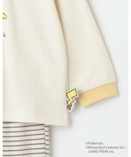 petit main / プティマイン ルームウェア | 【モンポケ】スムースパジャマ | 詳細10