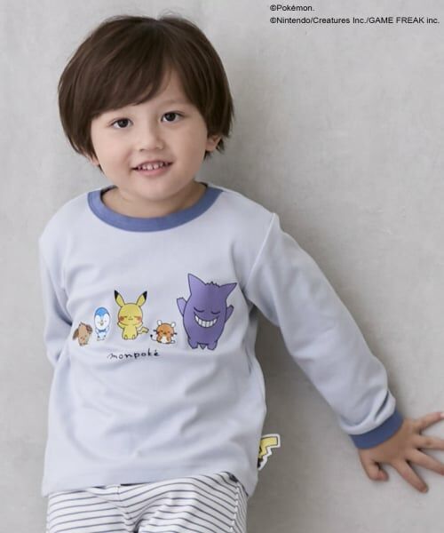 petit main / プティマイン ルームウェア | 【モンポケ】スムースパジャマ | 詳細2