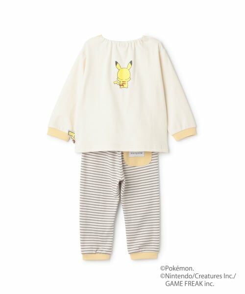 petit main / プティマイン ルームウェア | 【モンポケ】スムースパジャマ | 詳細7