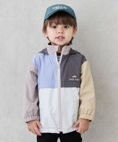 petit main / プティマイン ブルゾン | 【撥水加工】切替ウィンブレ