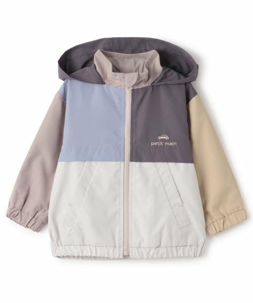 petit main / プティマイン ブルゾン | 【撥水加工】切替ウィンブレ | 詳細10