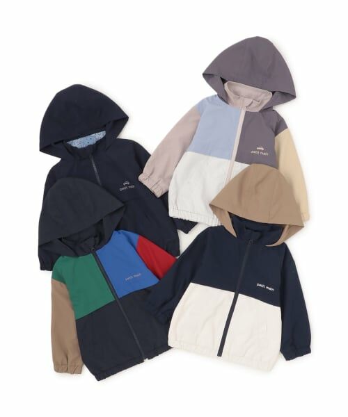 petit main / プティマイン ブルゾン | 【撥水加工】切替ウィンブレ | 詳細19