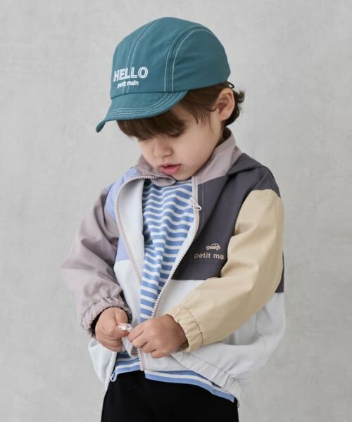 petit main / プティマイン ブルゾン | 【撥水加工】切替ウィンブレ | 詳細5