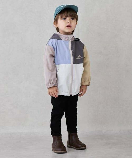 petit main / プティマイン ブルゾン | 【撥水加工】切替ウィンブレ | 詳細7