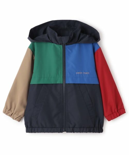 petit main / プティマイン ブルゾン | 【撥水加工】切替ウィンブレ | 詳細9