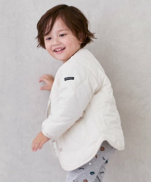 petit main / プティマイン ブルゾン | 【リンク/撥水加工】キルティングジャケット | 詳細1