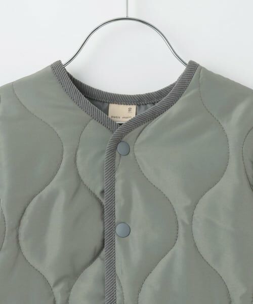 petit main / プティマイン ブルゾン | 【リンク/撥水加工】キルティングジャケット | 詳細10