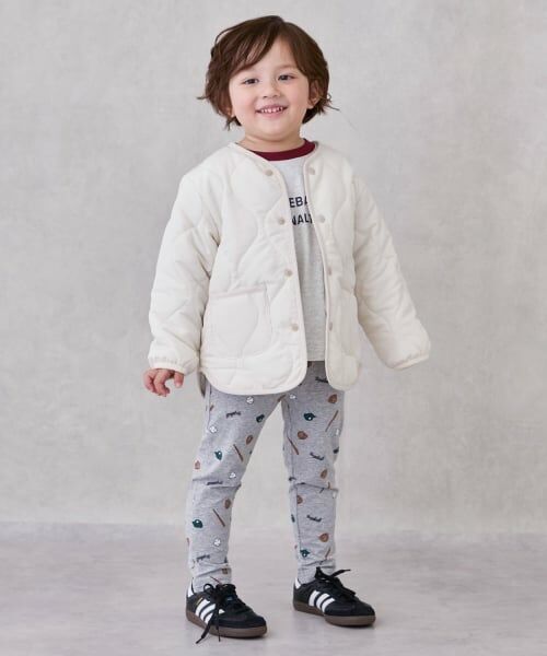 petit main / プティマイン ブルゾン | 【リンク/撥水加工】キルティングジャケット | 詳細2