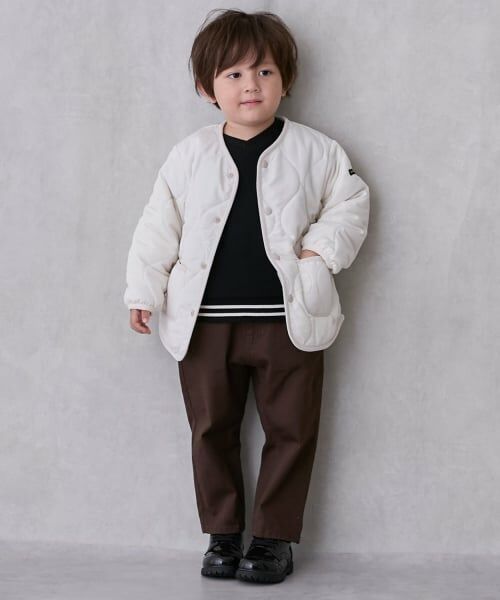 petit main / プティマイン ブルゾン | 【リンク/撥水加工】キルティングジャケット | 詳細3
