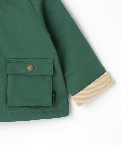 petit main / プティマイン その他アウター | 【リンク/洗える】ツイル中綿入りダスターコート | 詳細10