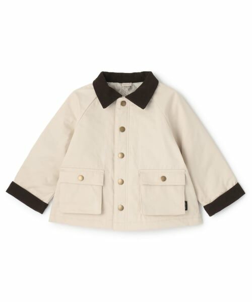 petit main / プティマイン その他アウター | 【リンク/洗える】ツイル中綿入りダスターコート | 詳細6