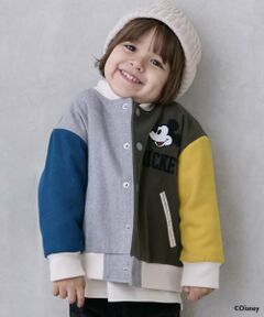 petit main / プティマイン ブルゾン | 【Disney/リンク/洗える】スタジャン