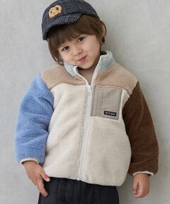 petit main / プティマイン ブルゾン | 【洗える】ボアジャケット