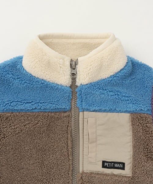 petit main / プティマイン ブルゾン | 【洗える】ボアジャケット | 詳細11