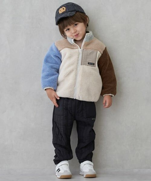 petit main / プティマイン ブルゾン | 【洗える】ボアジャケット | 詳細4