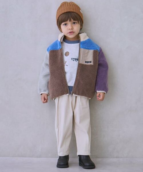 petit main / プティマイン ブルゾン | 【洗える】ボアジャケット | 詳細6