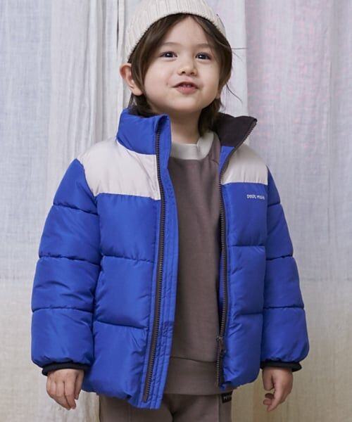 petit main / プティマイン ブルゾン | 【GOODPRICE/撥水加工】中綿ジャケット（ブルー）