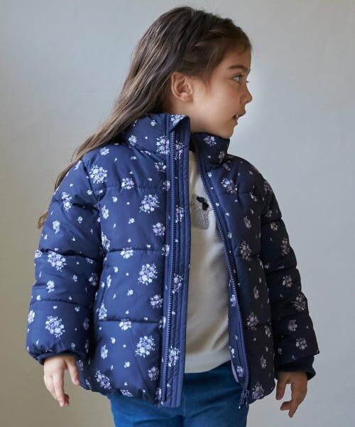 petit main / プティマイン ブルゾン | 【GOODPRICE/撥水加工】中綿ジャケット（ラベンダー）