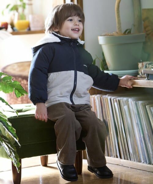 petit main / プティマイン ブルゾン | 【洗える】リバーシブル切替ブルゾン | 詳細2