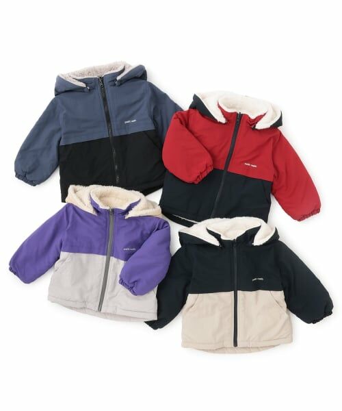 petit main / プティマイン ブルゾン | 【洗える】リバーシブル切替ブルゾン | 詳細23