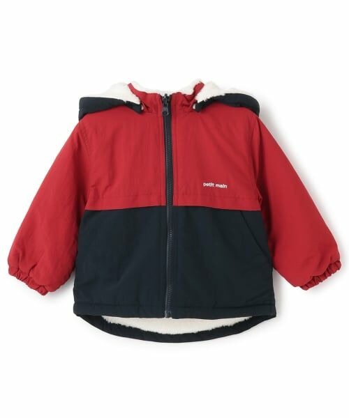 petit main / プティマイン ブルゾン | 【洗える】リバーシブル切替ブルゾン | 詳細9