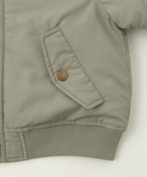 petit main / プティマイン ブルゾン | 【洗える】MA1風フード取外ジャケット | 詳細21