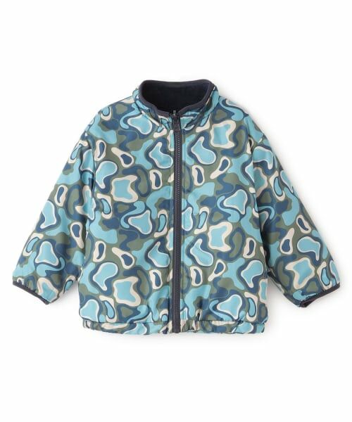 petit main / プティマイン ブルゾン | 【撥水加工】柄×ボアブルゾン | 詳細17