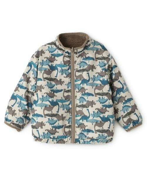 petit main / プティマイン ブルゾン | 【撥水加工】柄×ボアブルゾン | 詳細19