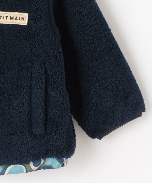 petit main / プティマイン ブルゾン | 【撥水加工】柄×ボアブルゾン | 詳細26