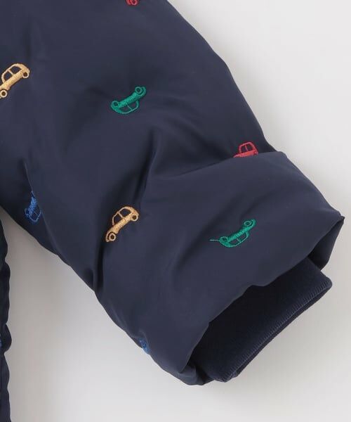 petit main / プティマイン ブルゾン | 【リンク/洗える】アソート刺しゅう中綿ジャケット | 詳細12
