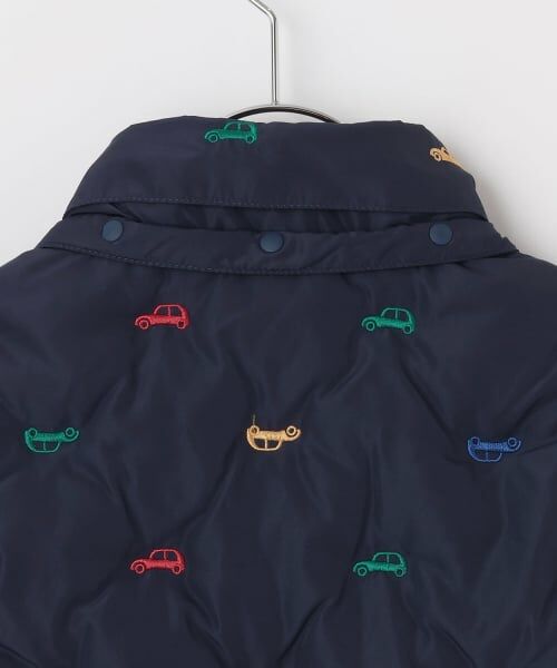 petit main / プティマイン ブルゾン | 【リンク/洗える】アソート刺しゅう中綿ジャケット | 詳細15