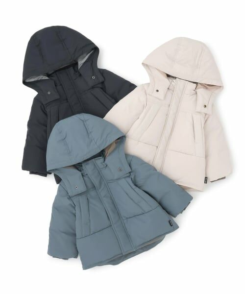 petit main / プティマイン ブルゾン | 【リンク/撥水加工】モンスターダウンジャケット | 詳細15