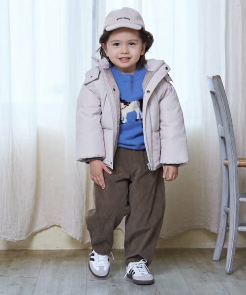 petit main / プティマイン ブルゾン | 【リンク/撥水加工】モンスターダウンジャケット | 詳細3