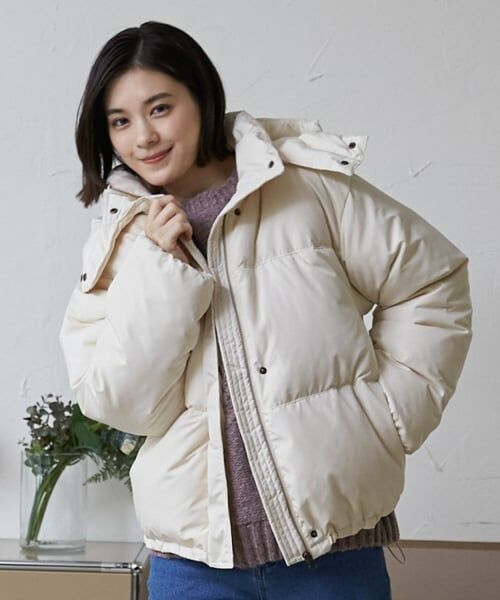 petit main / プティマイン ブルゾン | 【リンク/撥水加工】モンスターダウンジャケット | 詳細4