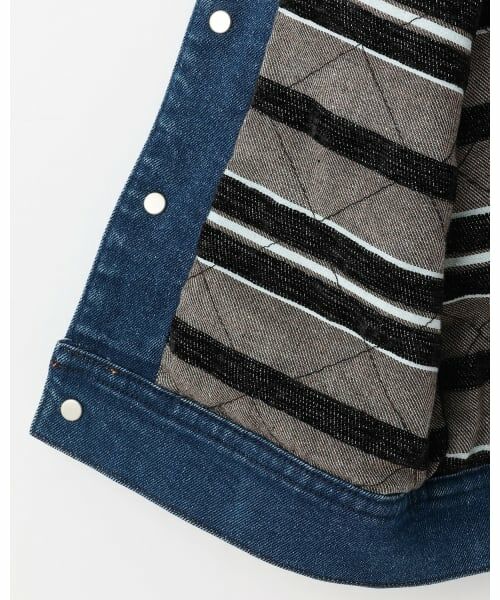 petit main / プティマイン ブルゾン | 【Lee】コーデュロイ襟デニムジャケット | 詳細12