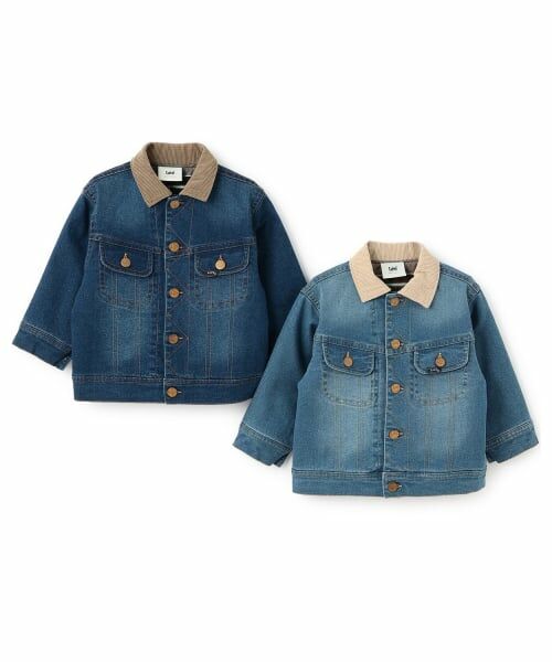 petit main / プティマイン ブルゾン | 【Lee】コーデュロイ襟デニムジャケット | 詳細16