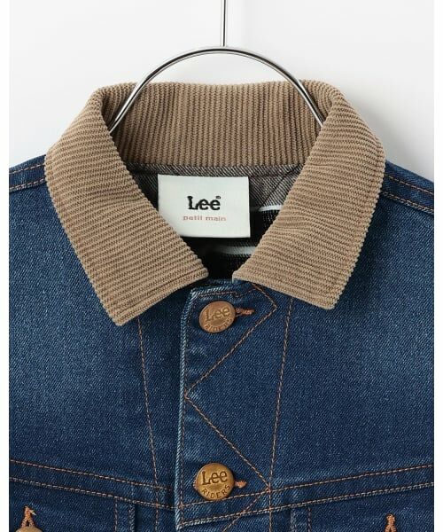 petit main / プティマイン ブルゾン | 【Lee】コーデュロイ襟デニムジャケット | 詳細8