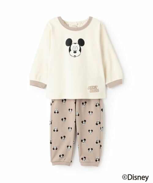 petit main / プティマイン ルームウェア | 【Disney】スムース長袖パジャマ | 詳細3