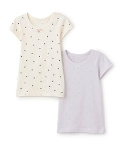 petit main / プティマイン その他インナー・ルームウェア | 【弱酸性】半袖肌着2P