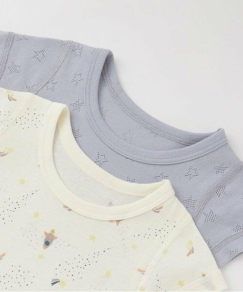 petit main / プティマイン その他インナー・ルームウェア | 【弱酸性】半袖肌着2P | 詳細3